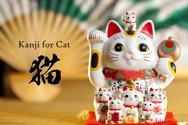 Kanji for Cat, adored neighbors